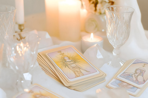 Engel-Tarot - Himmlische Botschaften zwischen den Karten: Foto: © MAX RETRI / AdobeStock / #944396374