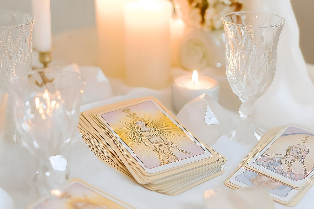 Engel-Tarot - Himmlische Botschaften zwischen den Karten: Foto: © MAX RETRI / AdobeStock / #944396374 Engel-Tarot - Himmlische Botschaften zwischen den Karten: Foto: © MAX RETRI / AdobeStock / #944396374